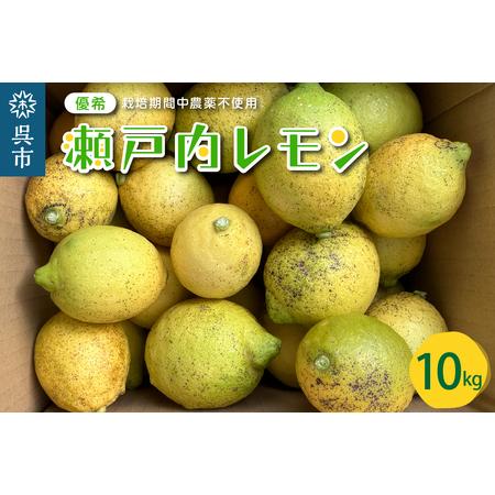 ふるさと納税 大崎下島産 栽培期間中農薬不使用 瀬戸内レモン 10kg 広島県呉市