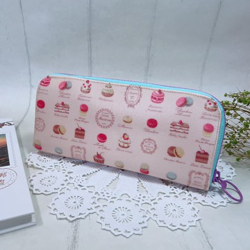 日本防水布長夾