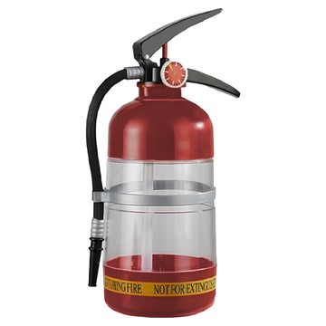 滅火器水壺  ABS+PS材質  1.5L 容量  耐摔抗壓  防水耐髒  1個