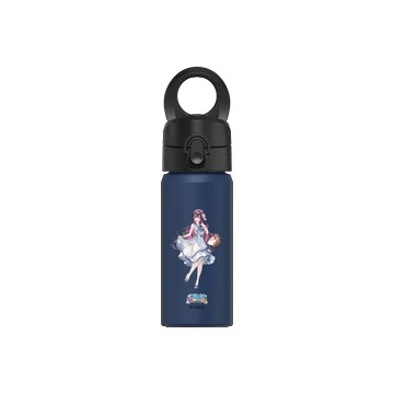 磁吸水壺 AquaStand 不鏽鋼 480cc - 無吸管 子夜藍 - AZKi - AZKi