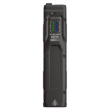 NITECORE 奈特科爾 EDC25 3000流明 300m 戰術EDC手電筒 輕薄一鍵爆閃雙鎖定  黑色  1個