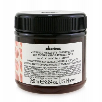 ダヴィネス コンディショナー Davines Alchemic Creative Conditioner #Coral (For Blonde and Lightened Hair) 250ml