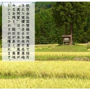 ふるさと納税  令和5年産 新潟県産 奥阿賀 こしひかり 5kg  ファーストクラス機内食採用産地 白米 精米 送料無料 お取り寄せ お米 新潟県阿賀町