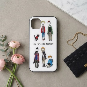 【強化玻璃 iPhone 保護殼】my fashion