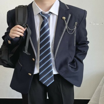【免運】原創 日系西裝 學院風 校園服裝 西服外套 制服 班服 休閒百搭