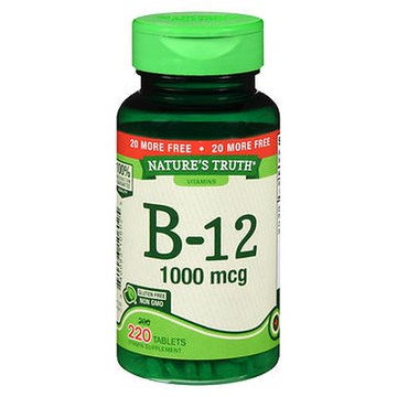 NatureS Truth B12 Tablets 220 Tabs by Natures Truth
