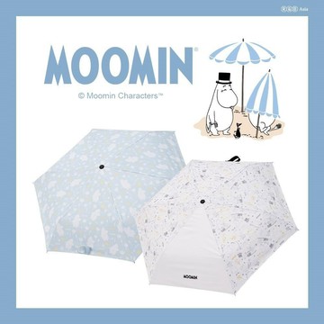 Moomin姆明輕量不回彈防曬傘