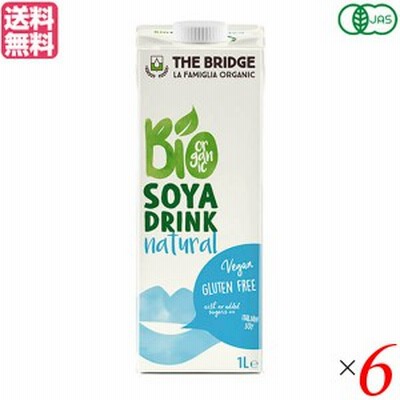 豆乳 ソイミルク オーガニック ブリッジ ソイドリンク 1000ml ６本セット