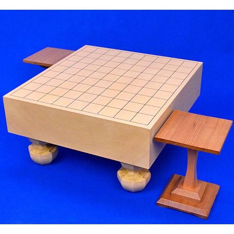 将棋盤 本桂3寸足付将棋盤(駒台付き)【特売品】 | LINEショッピング