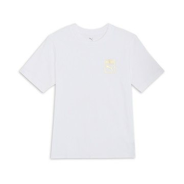 PUMA 基本系列ESS Metallic短袖T恤(M) 男 短袖上衣 68927002