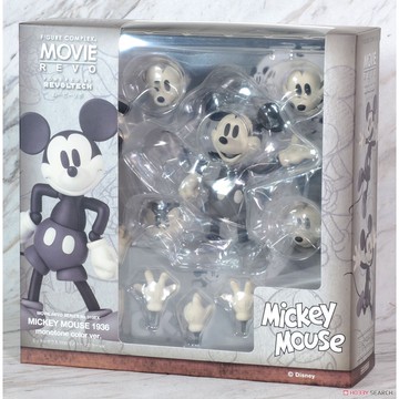 𓅓MOCHO𓅓 現貨 KAIYODO MOVIE REVO 013EX 米老鼠 1936 單色Ver. 可動公仔