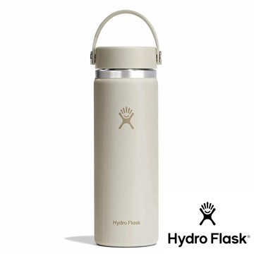 【Hydro Flask】寬口真空保溫鋼瓶20oz『燕麥色』HW20CTS 戶外 露營 登山 健行 休閒 時尚 旅遊 保溫瓶