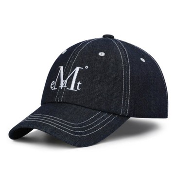 韓國 MUCENT SIGNATURE BALL CAP 經典素色百搭棒球帽 縫線丹寧 STITCHDENIM