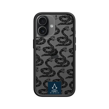 iPhone 17 Mod NX -邊框背蓋組合 (相機按鈕) 黑 - Assassin's Creed - Assassin's Creed Mirage® - Snake Calligraphy