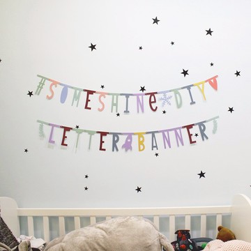 【字串】有亮點//節慶DIY字串佈置掛飾-繽紛彩(可隨意排列)