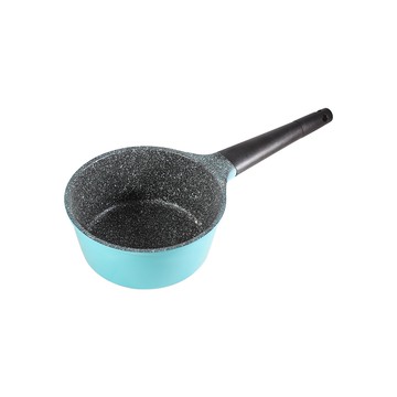 Miyaco 米雅可 歐式晶鑚輕量不沾雪平鍋不沾鍋IH無蓋 20cm雪平鍋-Leidea樂德兒