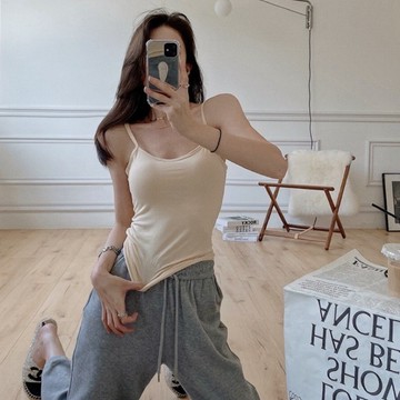 G奶可穿 小可愛 G杯可穿 加長款 最後現貨 一體成形 罩杯 莫代爾棉 出清價 可調肩帶 大胸 內搭 涼 GBRA003