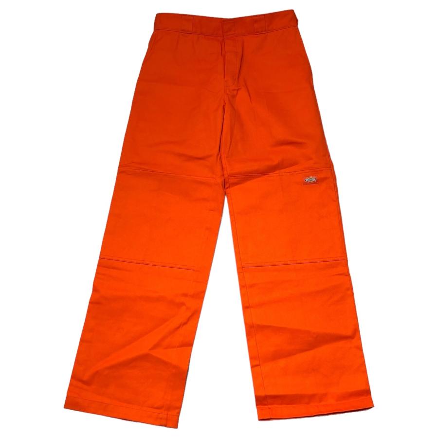 希少カラー Dickies ディッキーズ ダブルニー ワークバンツ オレンジ Dickies(ディッキーズ) ダブルニー ワークパンツ 85383 W32