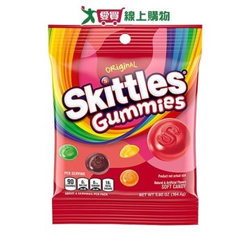 SKITTLES彩虹軟糖混合水果味164.4G【愛買】