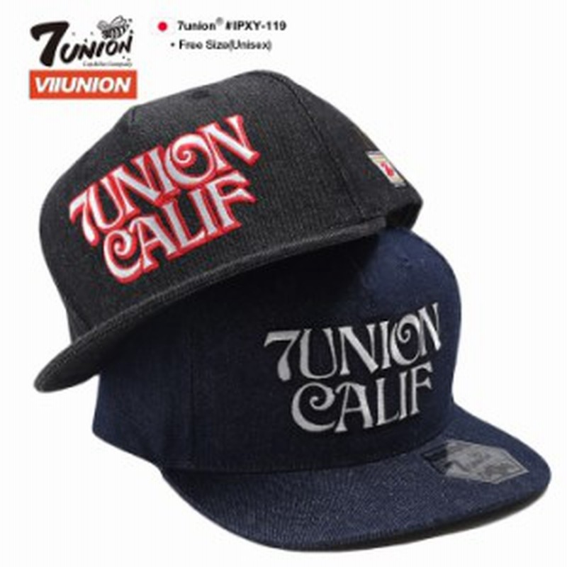 セブンユニオン 7union 帽子 キャップ スナップバック Cap メンズ レディース 黒 青 B系 ヒップホップ ストリート系 ファッション ブラン 通販 Lineポイント最大1 0 Get Lineショッピング