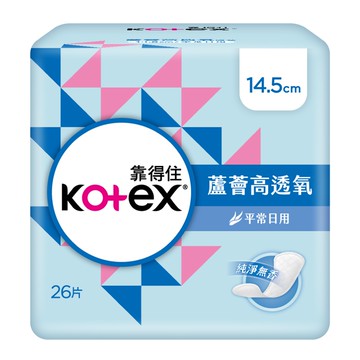靠得住蘆薈高透氧護墊標準14.5cm