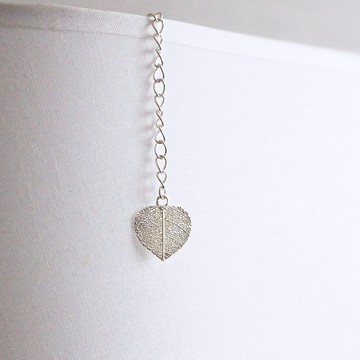 【純葉脈製作】心憶手鍊 - 銀