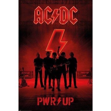 AC/DC - Power Up 英國進口搖滾音樂海報