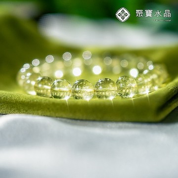 【利比亞黃金隕石手珠】黃水晶 紫水晶 白水晶 鈦晶 金草莓 藍線石 碧璽 多寶 水晶直播 聚寶水晶