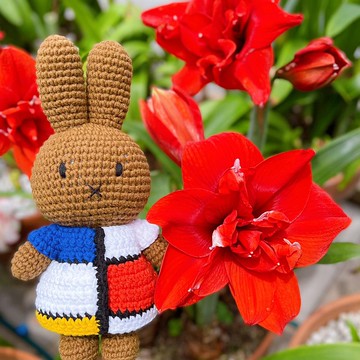 荷蘭 Just Dutch | Melanie 編織娃娃和她的蒙德里安洋裝