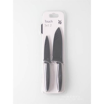 德國原裝WMF水果刀大小2件套 彩色不沾涂層 家用寶寶輔食刀料理刀