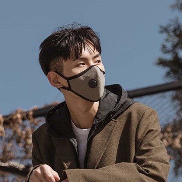 【淨對流】抗霾布織口罩-Urban款 晨曦藍