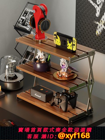 {可打統編 保固一年}桌面置物架可折疊辦公桌杯架鐵藝咖啡杯茶水間臺面露營桌整理架子