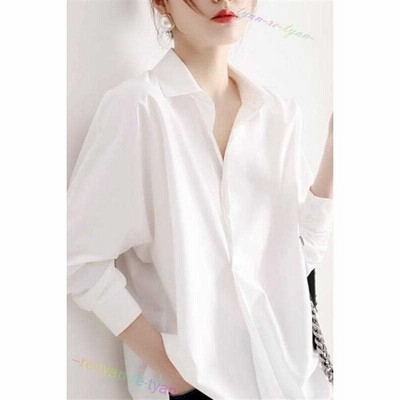 シャツ ブラウス ワイシャツ レディース トップス オフィス 大きいサイズ 長袖 制服 透けない 通販 Lineポイント最大get Lineショッピング