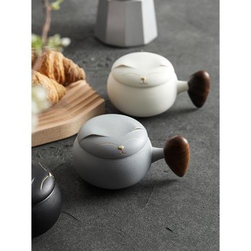 咖啡杯女高顏值陶瓷高檔精致小奢華設計感小眾帶蓋高級高級感杯子