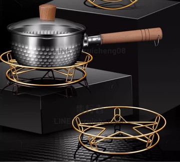 廚房多功能不銹鋼隔熱墊耐高溫鍋墊支架家用餐桌臺面置物架子蒸架【步行者戶外生活館】