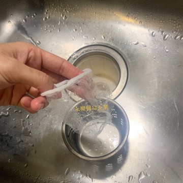 【E 4-2)】廚房水槽濾網 排水口濾水袋 100枚入 防堵髒污過濾袋 一次性排水口濾網 台灣現貨速發（蝦皮可開發票）
