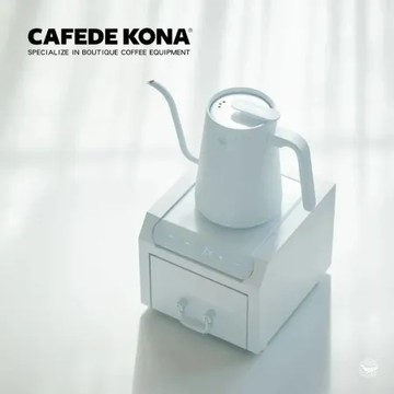 CAFEDE KONA 天衡溫控手沖咖啡壺層架組(電子壺+電子秤+層架)