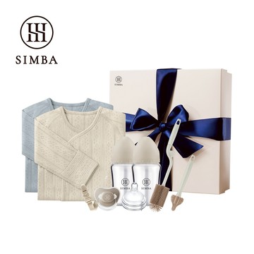 小獅王辛巴 經典熱銷！極致棉柔玻璃新生禮盒－限宅配【贈心意提袋】