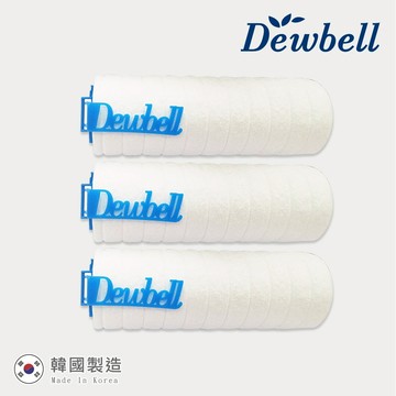【THE LOEL】Dewbell 沐浴除氯過濾水器濾芯3入裝-藍色基本款 (F15-BUf3)-廠商直送
