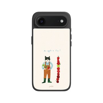 iPhone Air SolidX 黑 - Soupy Tang 湯舒皮 - Apple Cat