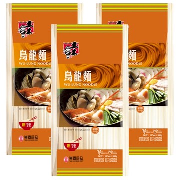 五木 烏龍麵  300g  3包