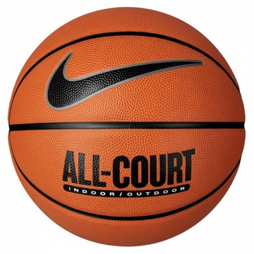 NIKE 耐吉 EVERTDAY ALL COURT 8P 7號籃球 橘黑銀  N100436985507  7號  1顆