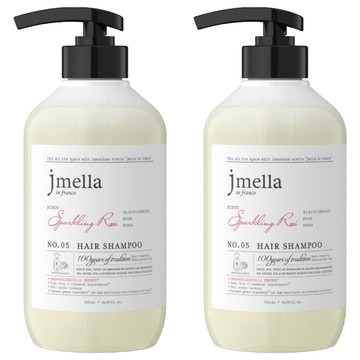 jmella 香檳玫瑰洗髮精  2件  500ml