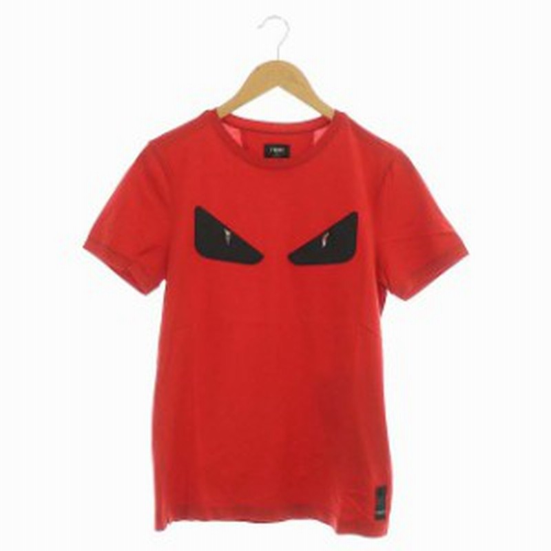 お求めやすく価格改定 フェンディ 46 モンスターレザースタッズパッチtシャツ O Tegoro トップス Kakaku