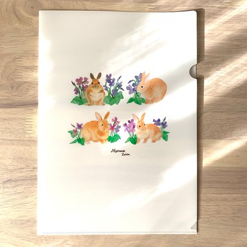 堇花與兔子的文件夾