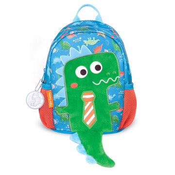 抱抱好朋友 3D透氣背墊 幼兒背包-俏皮恐龍