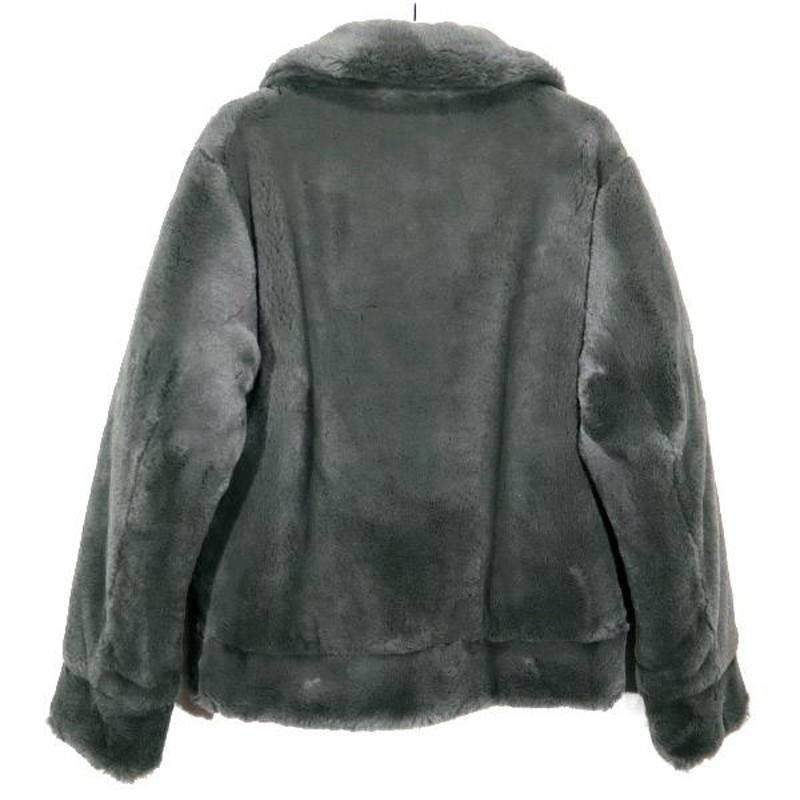 WTAPS ダブルタップス 21AW GRIZZLY/JACKET/POLY.FUR 212TQDT-JKM03 グリズリー ファー ジャケット  グレー アウター | LINEブランドカタログ