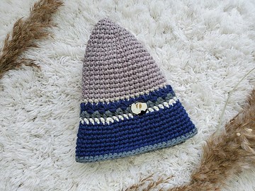 手織草帽 - 灰錫