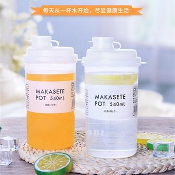 💥桃園出貨💥日本進口便攜耐熱水杯冷水壺冰箱飲料果汁瓶戶外辦公室水杯隨手杯