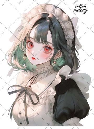 原創貼紙 no.125 人物貼紙 原創貼紙 人物貼紙 女孩貼紙 原創人物貼紙